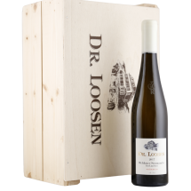 6 Flaschen Dr. Loosen Wehlener Sonnenuhr Riesling Grosses Gewächs (GG) Alte Reben Réserve 2017 + original Holzkiste