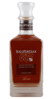 Berta Grappa SoloPerGian Barrel No. 20 2011, 700 ml in 1er OHK 