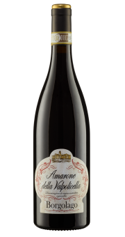 6 Flaschen Borgolago Amarone 2021 mit Holzkiste 