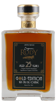 Cognac Rody 1er Cru 25 years Limited Gold Edition Barrel No. 925 (700 ml.) 