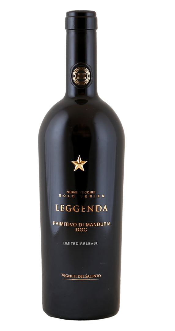 Vigneti del Salento Vigne Vecchie Leggenda Primitivo di Manduria Gold 2021 IT011825 Silkes Weinkeller DE