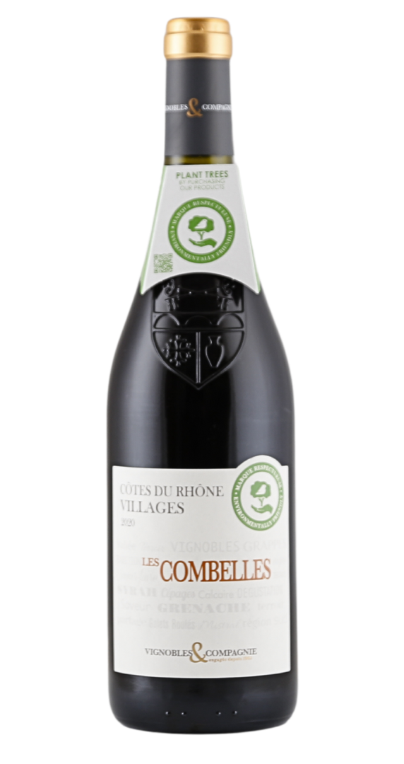 Vignobles & Compagnie Côtes du Rhône Village - Les Combelles 2020 FR011749 Silkes Weinkeller DE